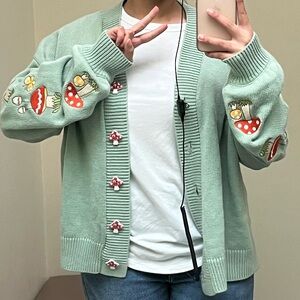 Hello Kitty Mushroom Sweater